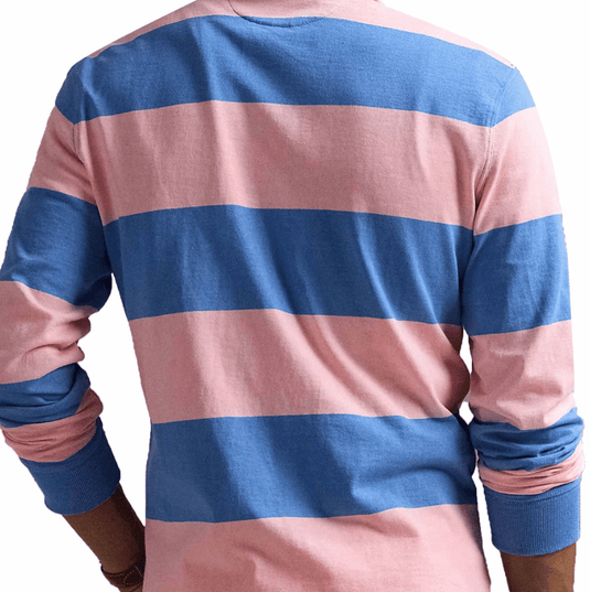 Polo Ralph Lauren Mens Classic Fit Cotton Rugby - Pink