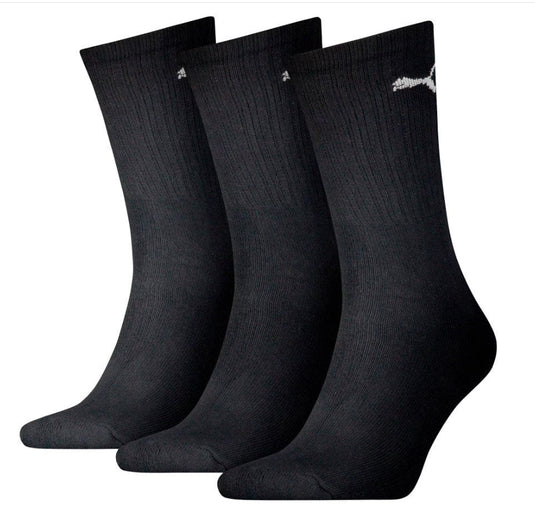 Puma Unisex Regular Crew Cushioned Sole 3 Pack Sport Socks