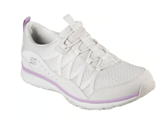 Skechers Womens Memory Foam Gratis Sport - Live Golden Runner Natural
