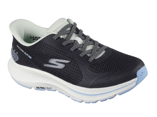Skechers Womens Go Run Consistent 2.0 Runner - Black/Mint