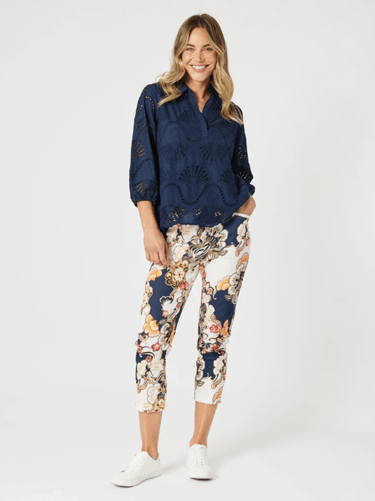 Hammock & Vine Womens Shelly Lace Top