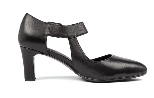 Django & Juliette Womens Trinities Black Leather
