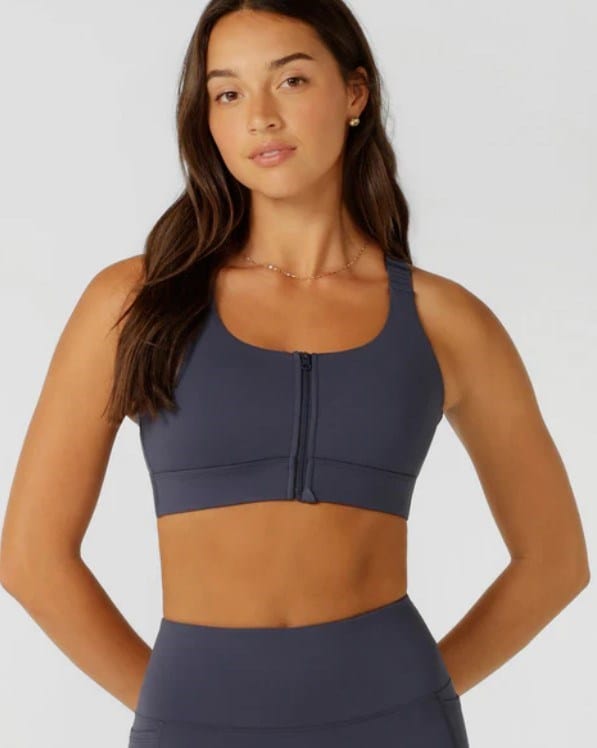 Lorna Jane Womens Easy Zip On Max Support Sports Bra