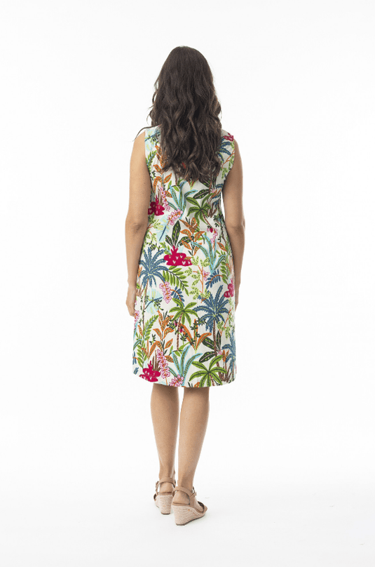 Orientique Womens Ovahe Shift Sleeveless Dress