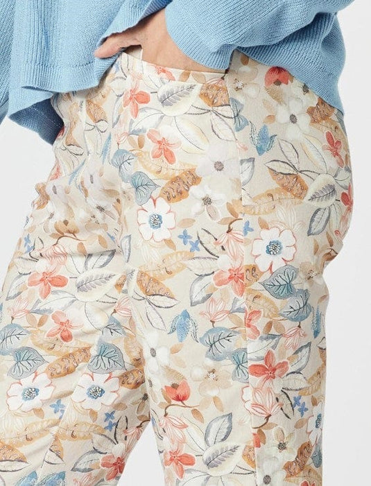Threadz Womens Lyla Print Pant