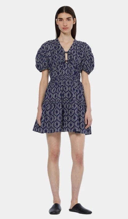 Scotch & Soda Womens Gathered Mini Dress