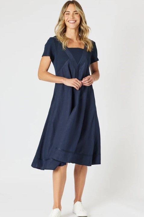 Gordon Smith Womens Lino Le Marais Dress