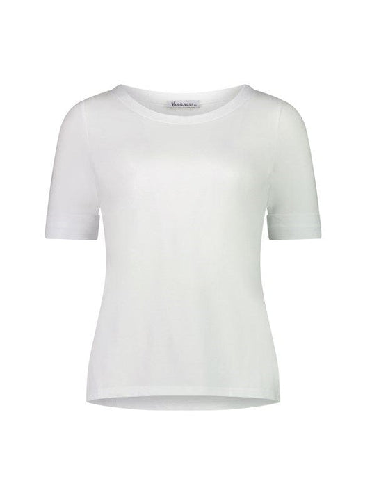 Vassalli Womens Boat Neck Top