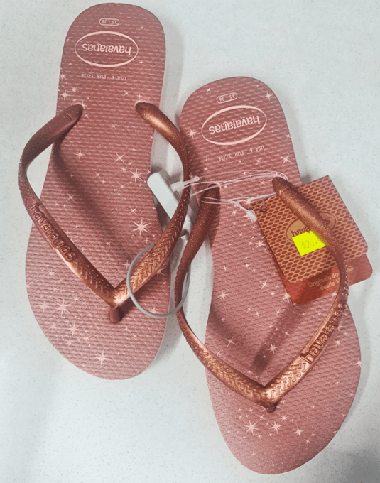 Havaianas Womens Slim Gloss Thongs