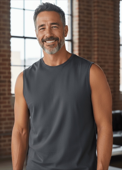 Champion Mens Muscle Tank - La Femme Nikita