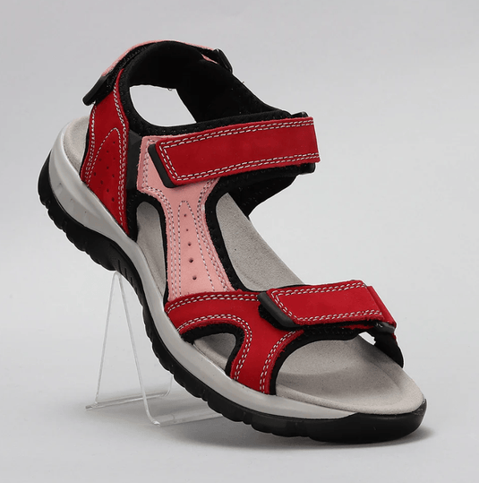 CC Resorts Womens Ekam Sandals - Red Multi