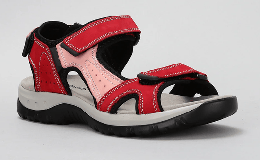 CC Resorts Womens Ekam Sandals - Red Multi