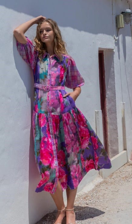 Kachel Womens Diana Maxi Dress