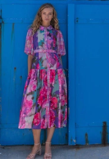 Kachel Womens Diana Maxi Dress