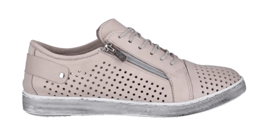 Cabello Comfort Womens EG17 Casual Shoes -Taupe
