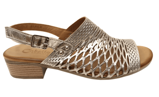 Cabello Comfort Womens Alaca Shoec - Pewter