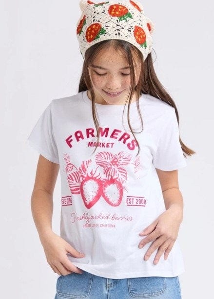 Eve Girl Girls Farmers Market Frill Tee