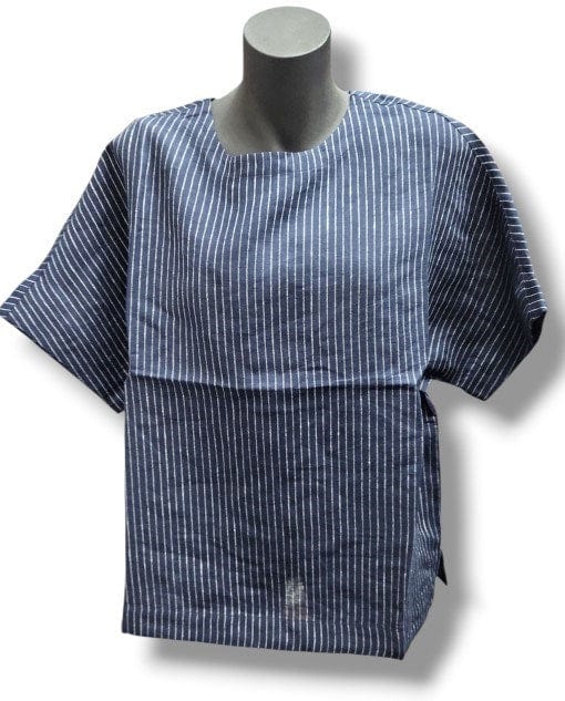 Corfu Womens Linen Yarn Dyed Stripe Top