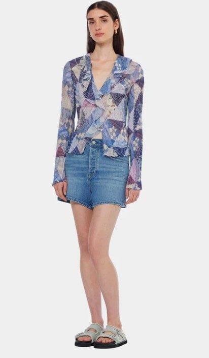 Scotch & Soda Womens Ruffle Top