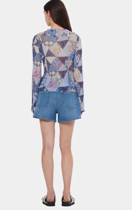 Scotch & Soda Womens Ruffle Top