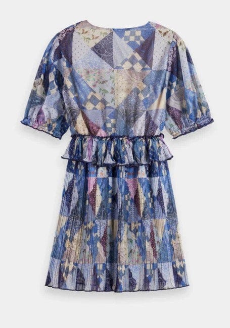 Scotch & Soda Womens Pleated Mini Dress