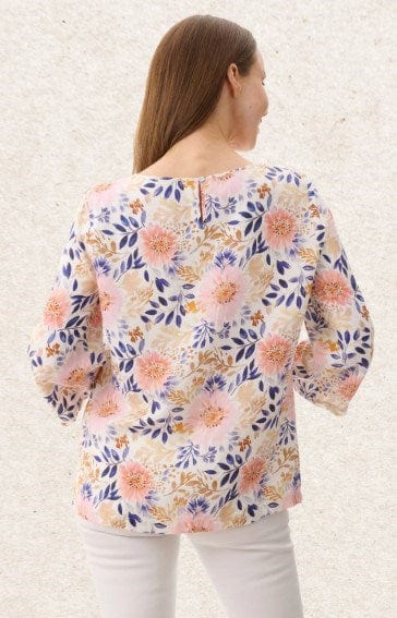 Givoni Womens Plum 3/4 Sleeve Top