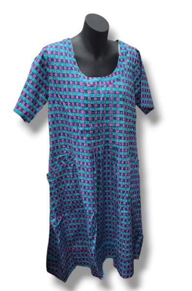 Saint Lori Womens Cotton Short Sleeve Dress