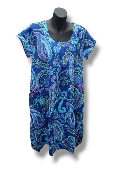 Saint Lori Womens Coral Short Sleeve Dress