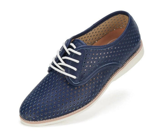 Rollie Womens Derby Punch Navy Tumble