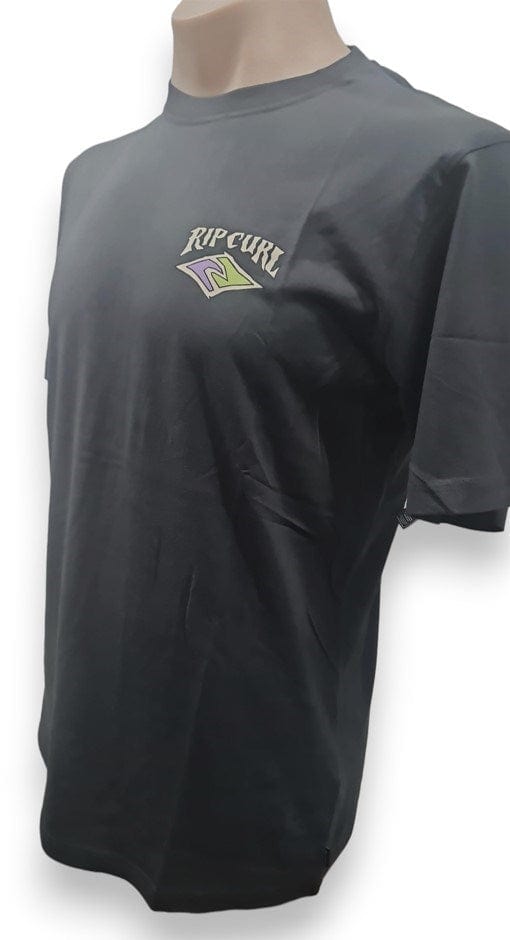 Rip Curl Mens Dazed And Tubed Tee - Washed Black