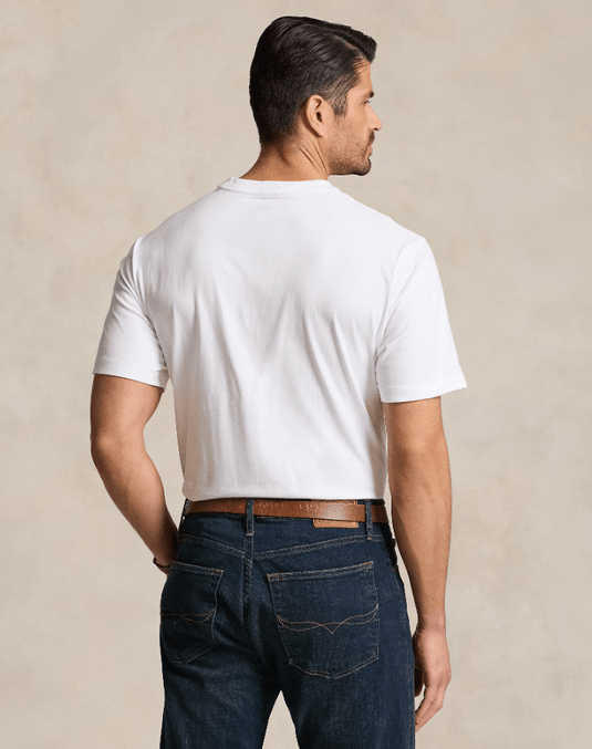 Ralph Lauren Classic Fit Jersey Pocket Crewneck T-Shirt