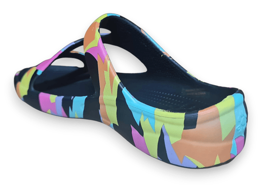 Dawgs Womens Z Sandals - Multi Black