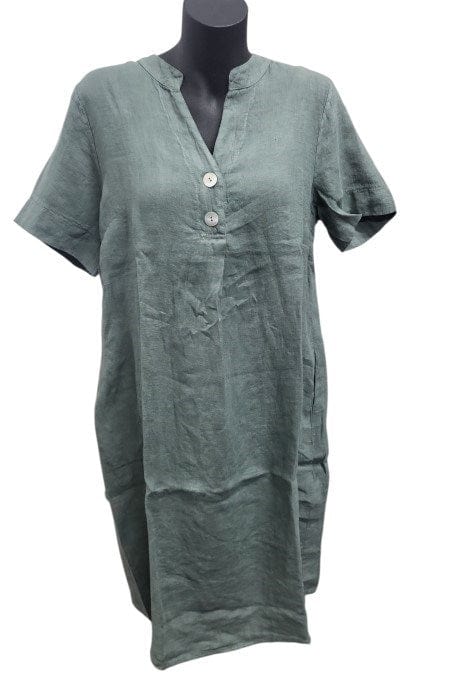 E.Talia Womens Linen Dress