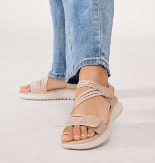 Wilde Womens Sannah Sandals - Rose Gold