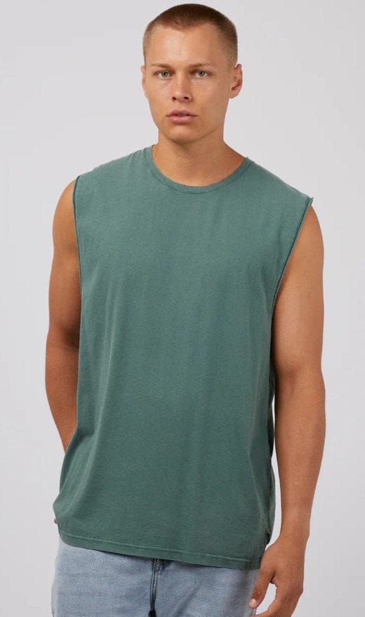 Silent Theory Mens Classic Muscle - Pine