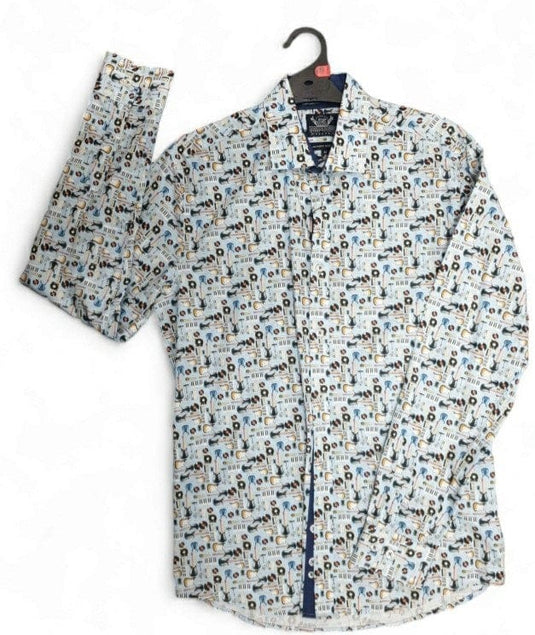 Thomson & Richards Mens Long Sleeve Printed Shirts