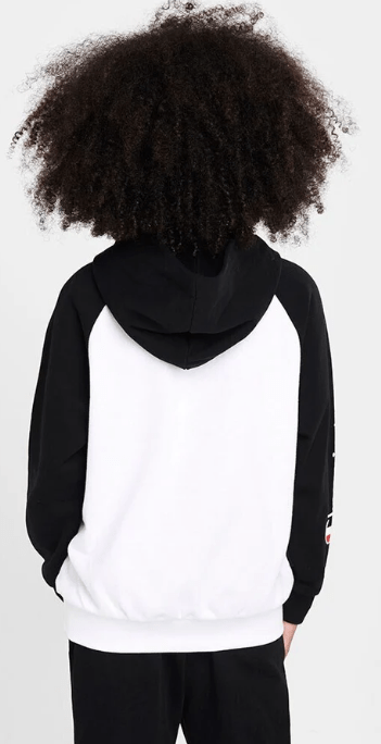 Champion Kids Black and White Hoodie