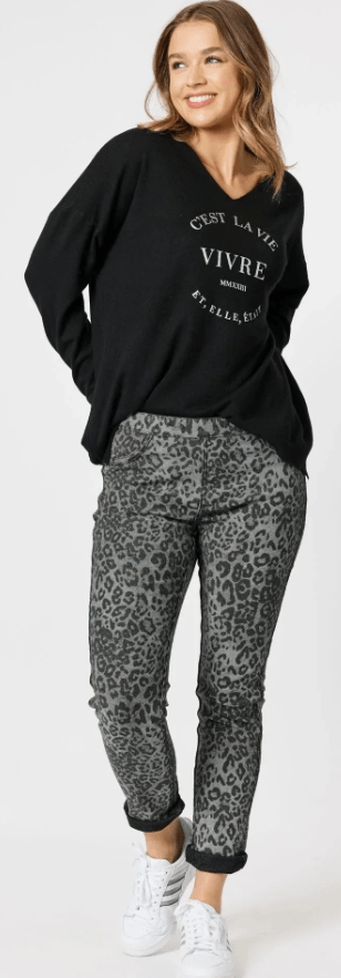 Threadz Womens Reversible Jeans