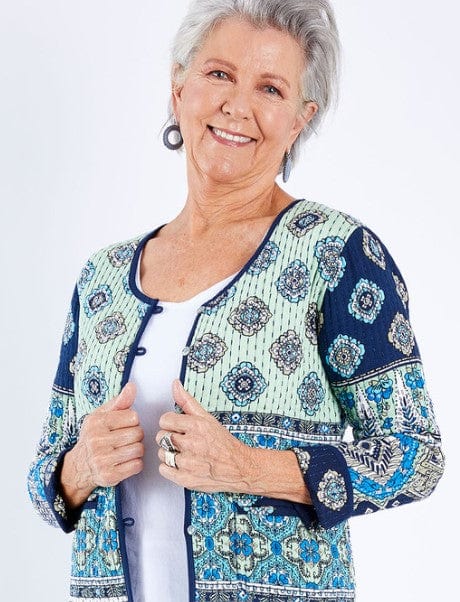 Orientique Womens Reservable Cardigan