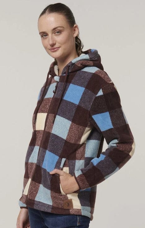 Hard Yakka Womens Check Zoodie