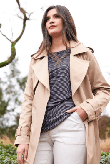 Foil Womens On The Case Coat