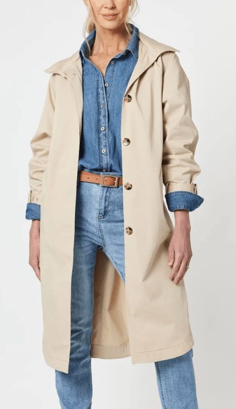 Gordon Smith Womens Rose Trench