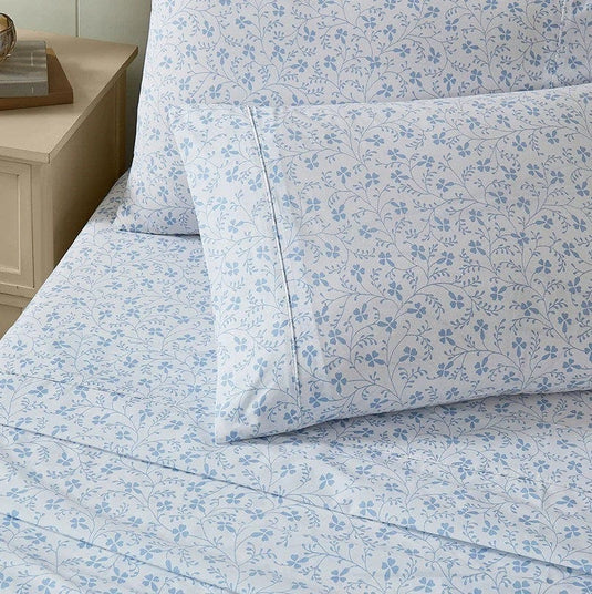 Laura Ashley Campion Seaspray Blue Sheet Set