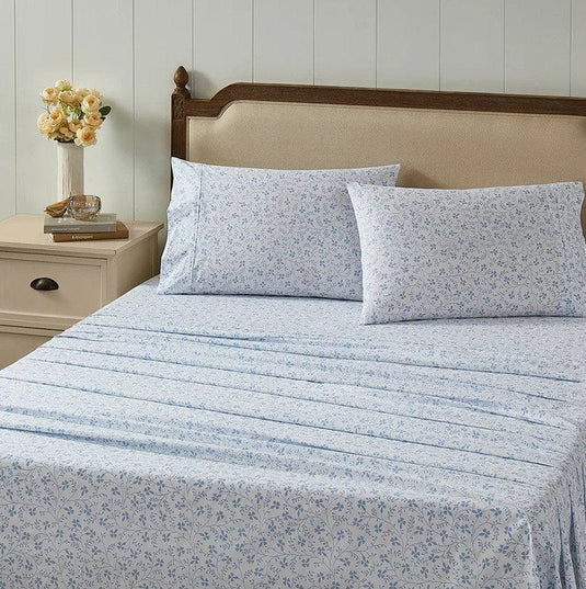Laura Ashley Campion Seaspray Blue Sheet Set