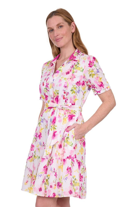 Thomas Cook Womens Flora Short Sleeve Dress