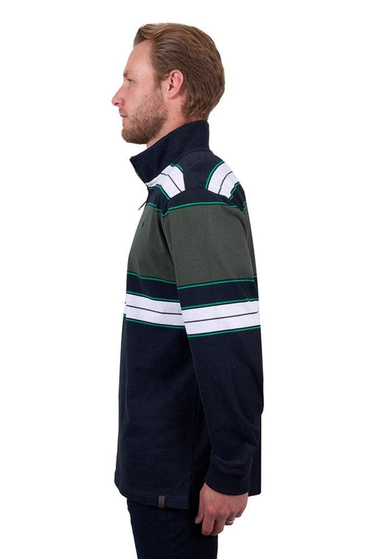 Thomas Cook Mens Lucas 1/4 Zip Rugby