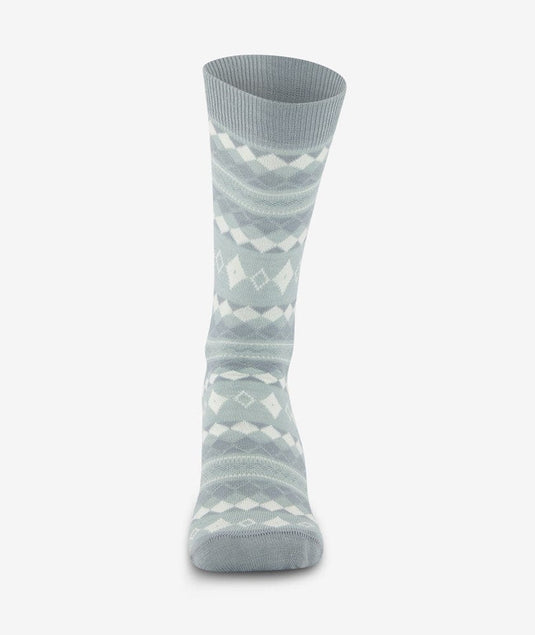 Swanndri Womens Copenhagen Merino Sock - Mist/White