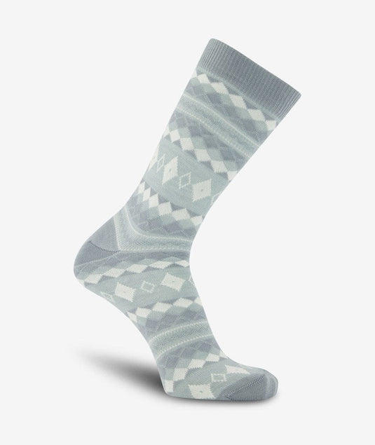 Swanndri Womens Copenhagen Merino Sock - Mist/White