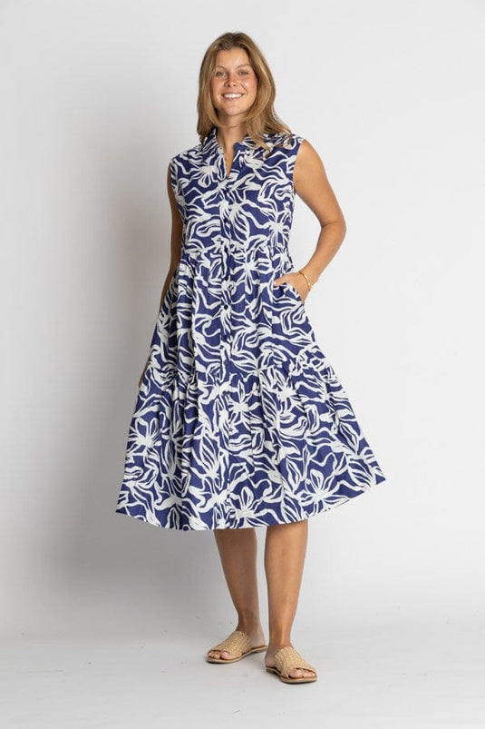 Ibisa Womens Rochester Midi Dress