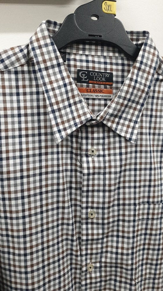 Country Look Mens Long Sleeve Classic Shirts